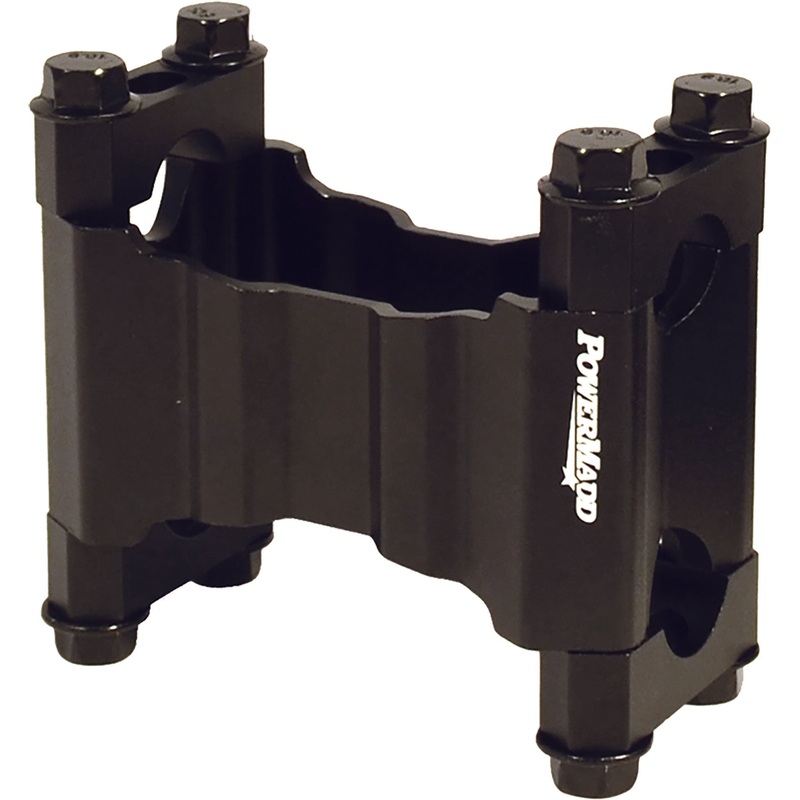 POWERMADD WIDE PIVOT RISER 2" W/BOLTS & CLAMPS 45820