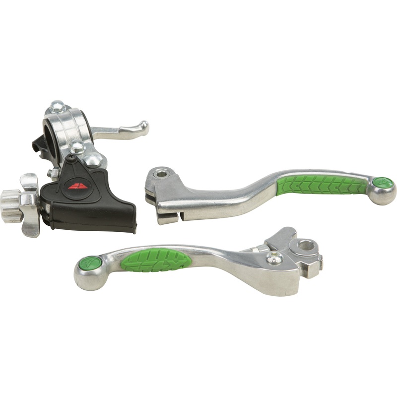 FLY RACING EASY PULL PRO KIT SHORTY GREEN W/HOT START 6W1124