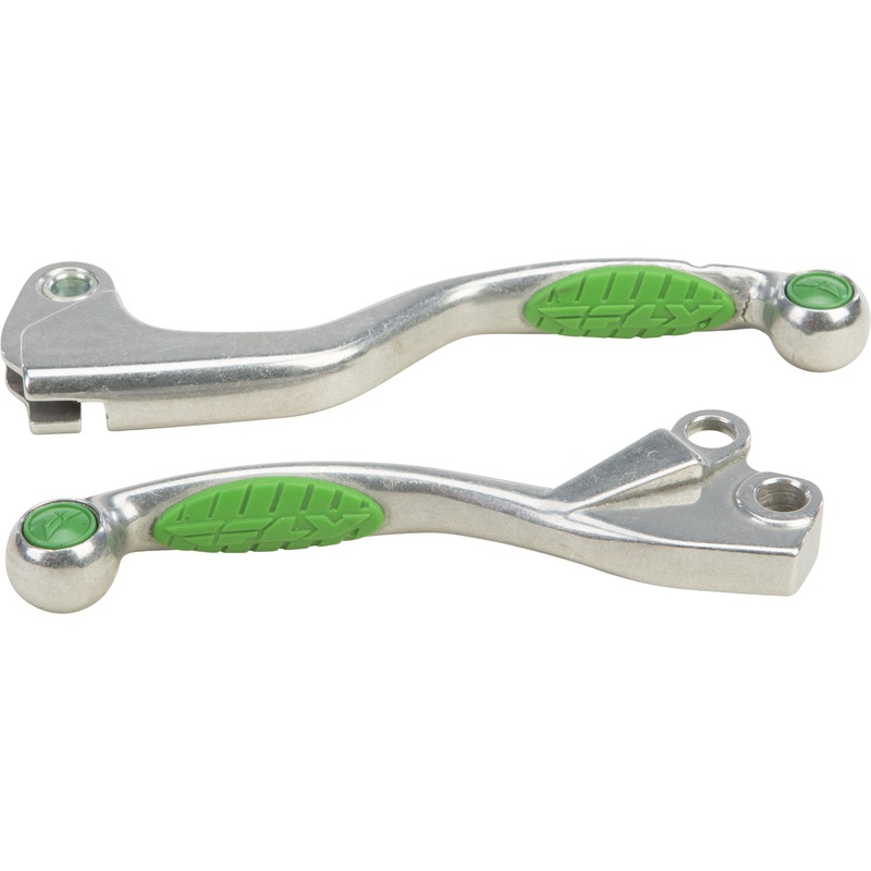 FLY RACING GRIP LEVER SET GREEN 204-009