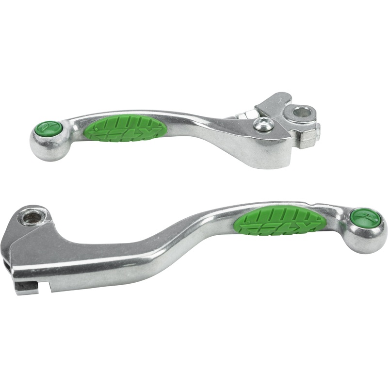 FLY RACING GRIP LEVER SET GREEN 204-019