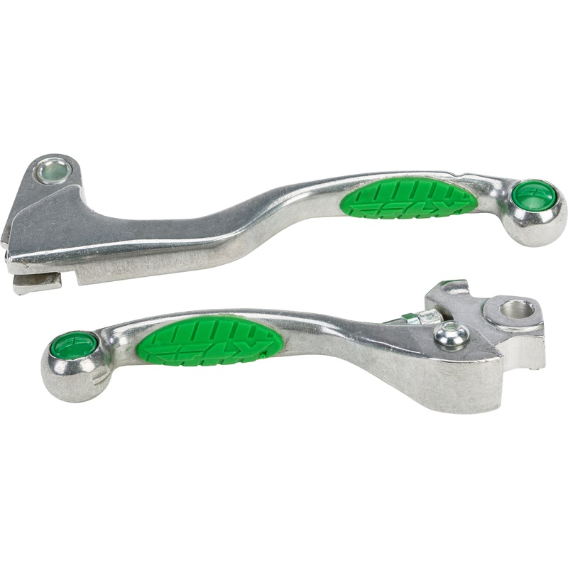 FLY RACING GRIP LEVER SET GREEN 205-053