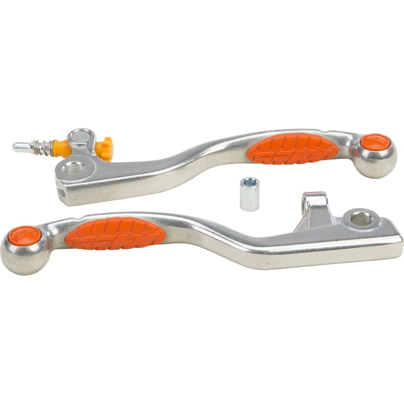 FLY RACING GRIP LEVER SET ORANGE 202-016