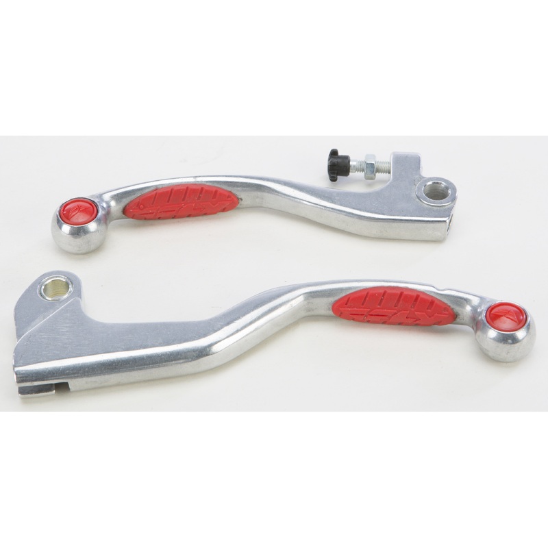 FLY RACING GRIP LEVER SET RED 201-051