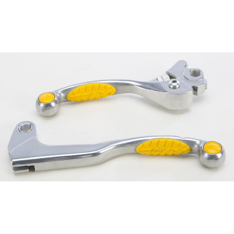 FLY RACING GRIP LEVER SET YELLOW 203-026