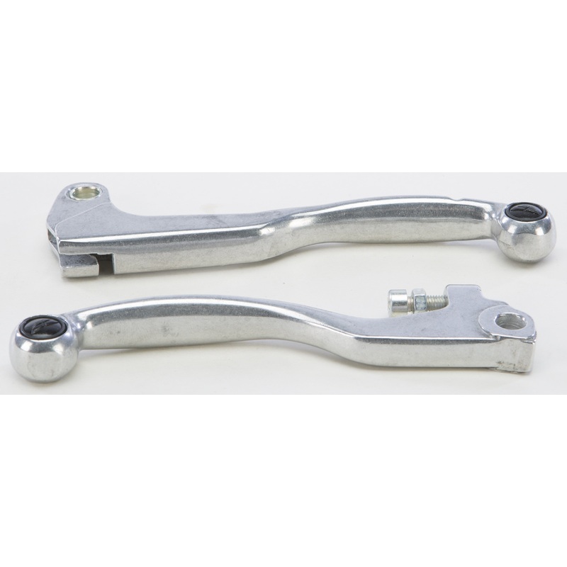 FLY RACING PRO SHORTY LEVER SET POLISHED 164-003