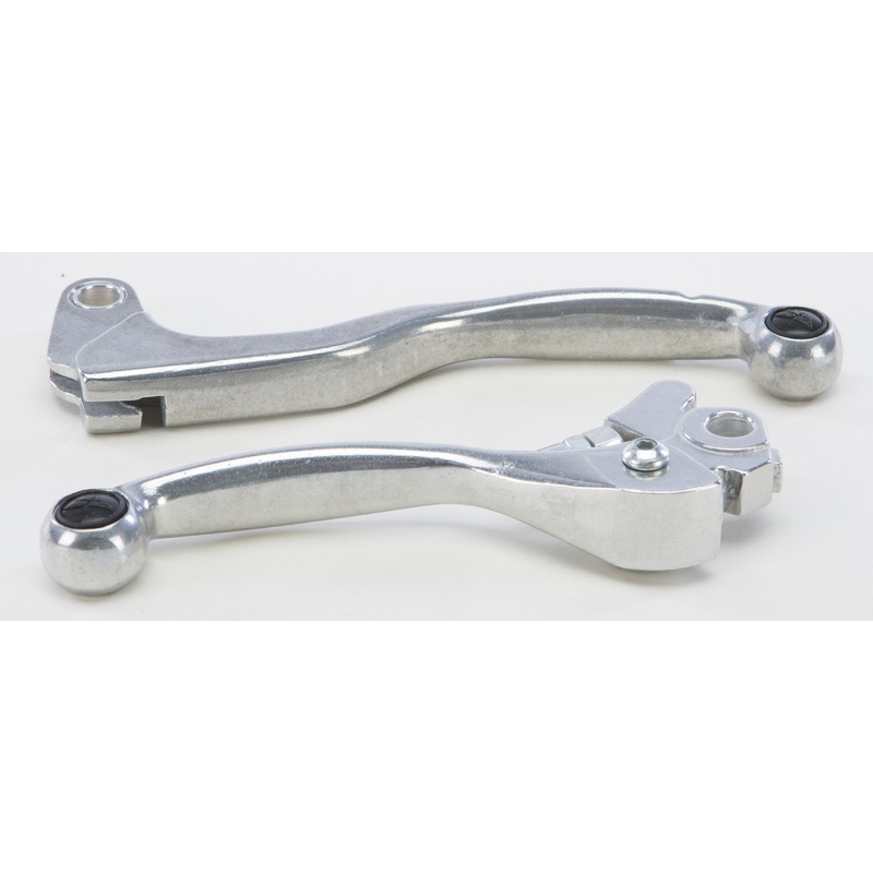 FLY RACING PRO SHORTY LEVER SET POLISHED 166-008