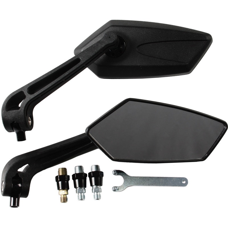 K&S GT STYLE COMPOSITE MIRRORS 17-1001