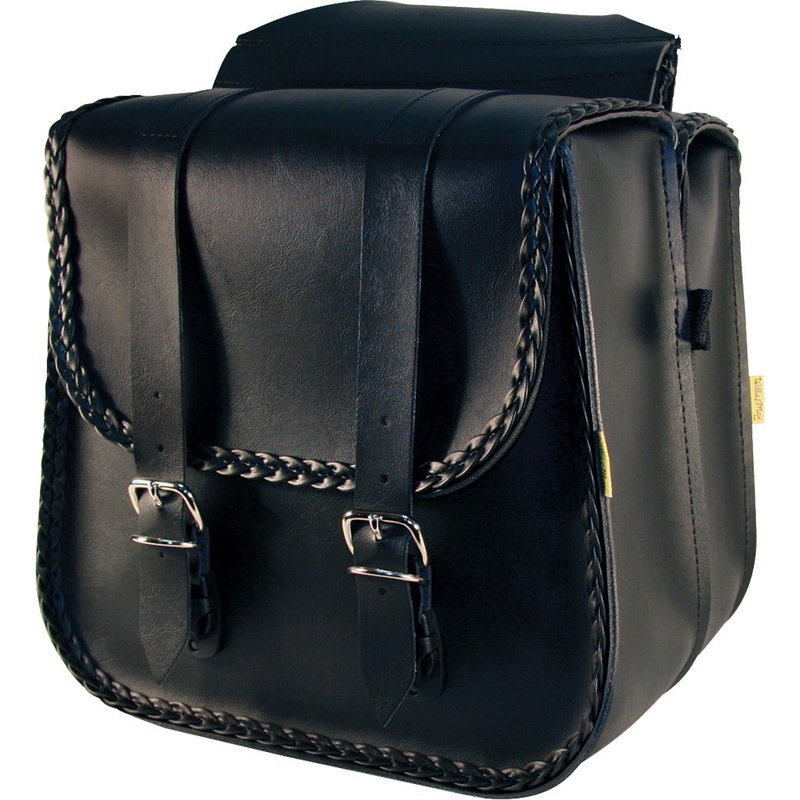 WILLIE & MAX SADDLEBAG STD BRAIDED 58230-20