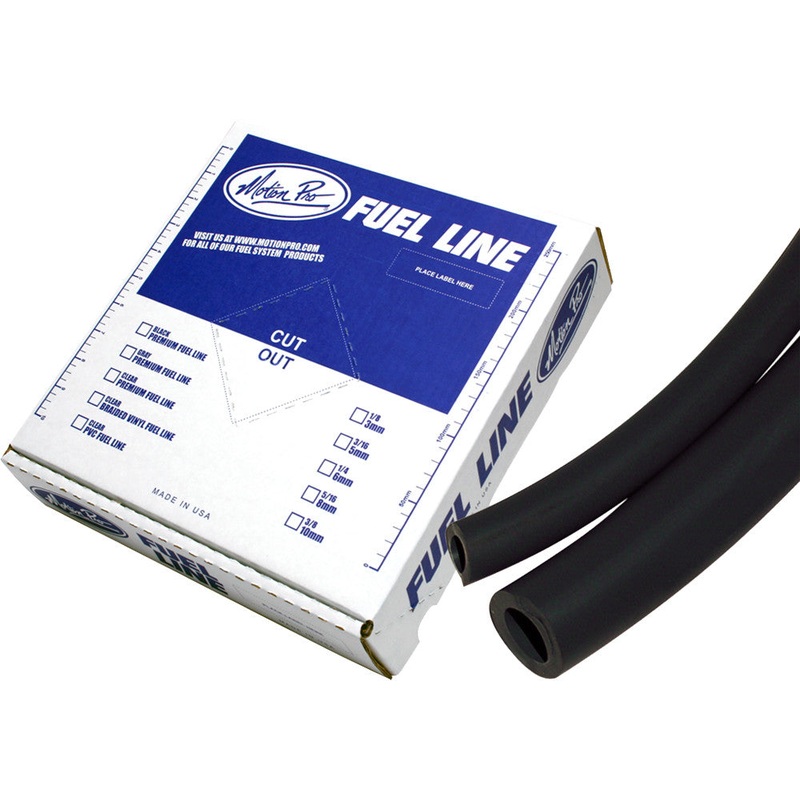MOTION PRO TYGON BLACK FUEL LINE 3/16" 12-0040