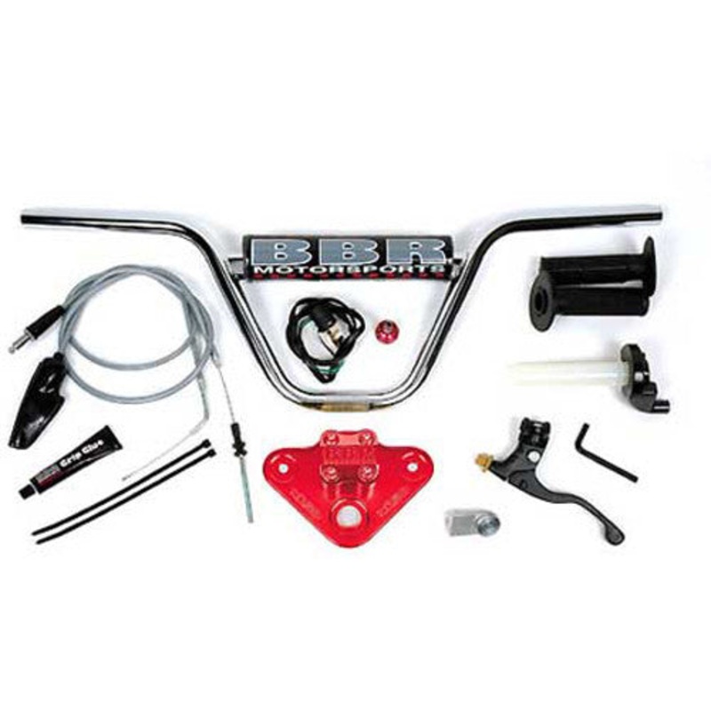 BBR H-BAR/TRIPLE CLAMP KIT RED 510-HXR-5041