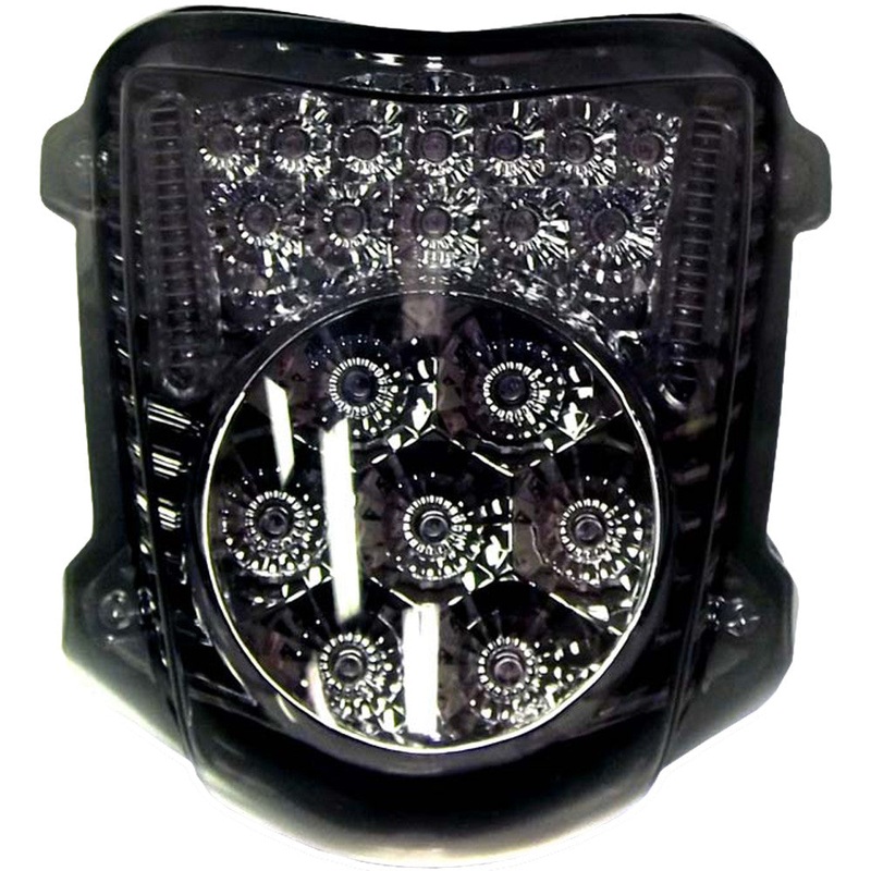DMP POWERGRID TAIL LIGHT SMOKE 905-5229D
