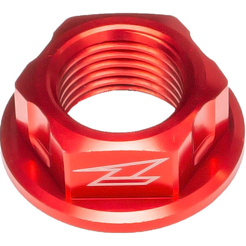DRC AXLE NUT M16X22-P1.5 H11 RED ZE93-8012