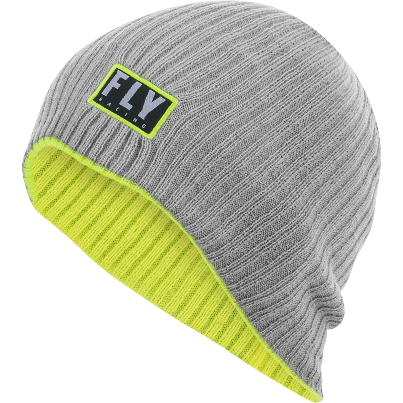 FLY RACING FLY SNOW BEANIE YELLOW/GREY 1 SZ 351-0937