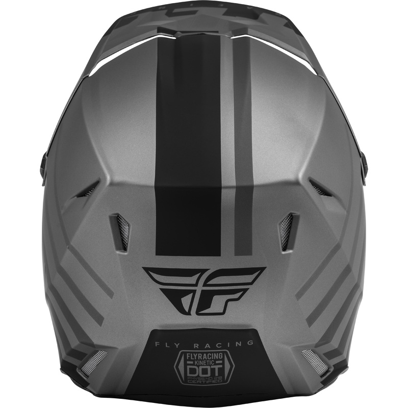 FLY RACING KINETIC THRIVE HELMET MATTE DARK GREY/BLACK SM 73-3500S