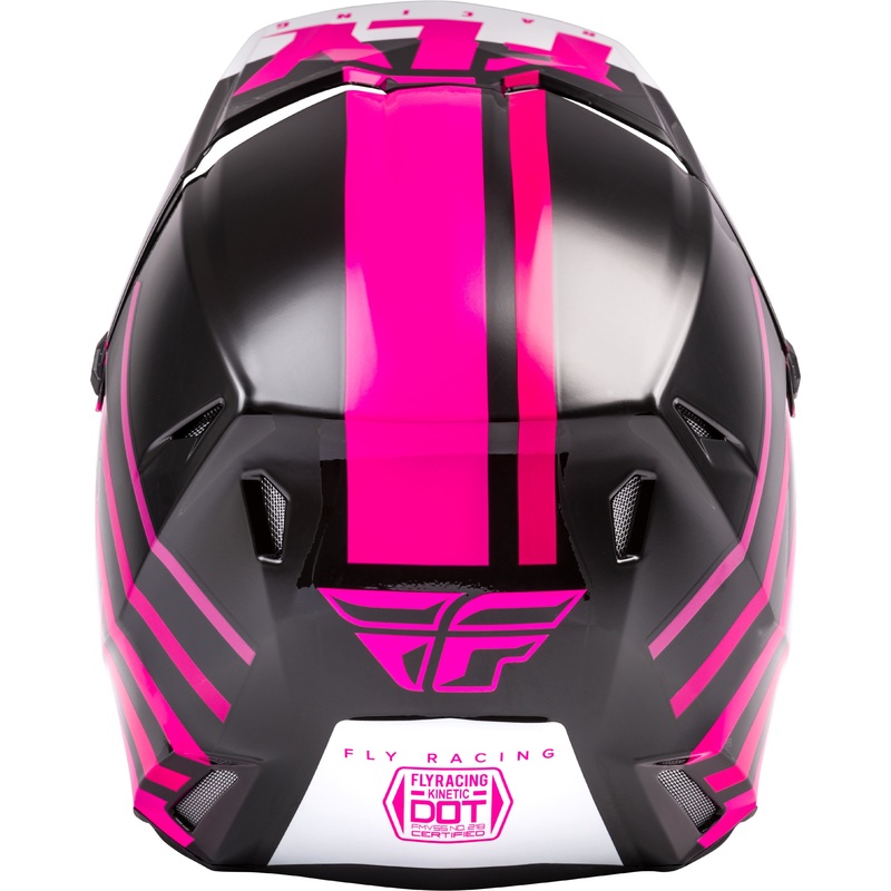 FLY RACING KINETIC THRIVE HELMET PINK/BLACK/WHITE LG 73-3504L