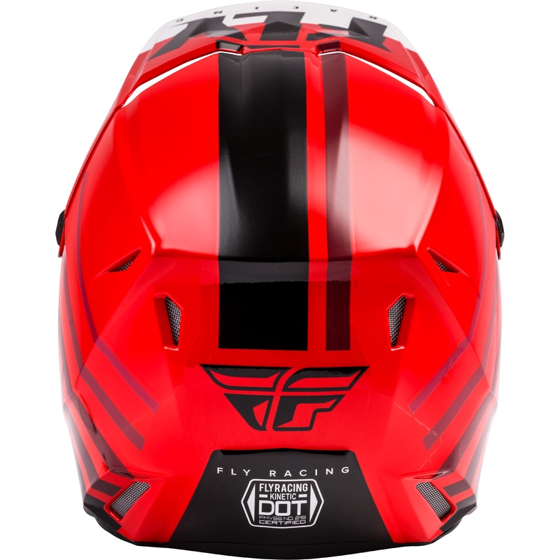 FLY RACING KINETIC THRIVE HELMET RED/WHITE/BLACK LG 73-3506L