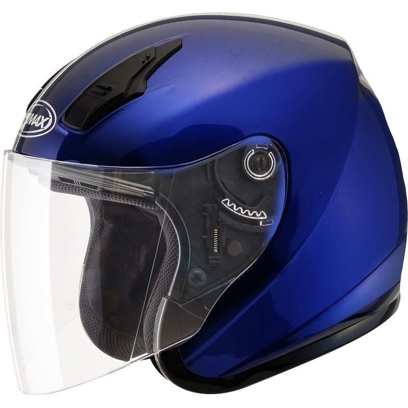 GMAX OF-17 OPEN-FACE HELMET BLUE XS G317493N