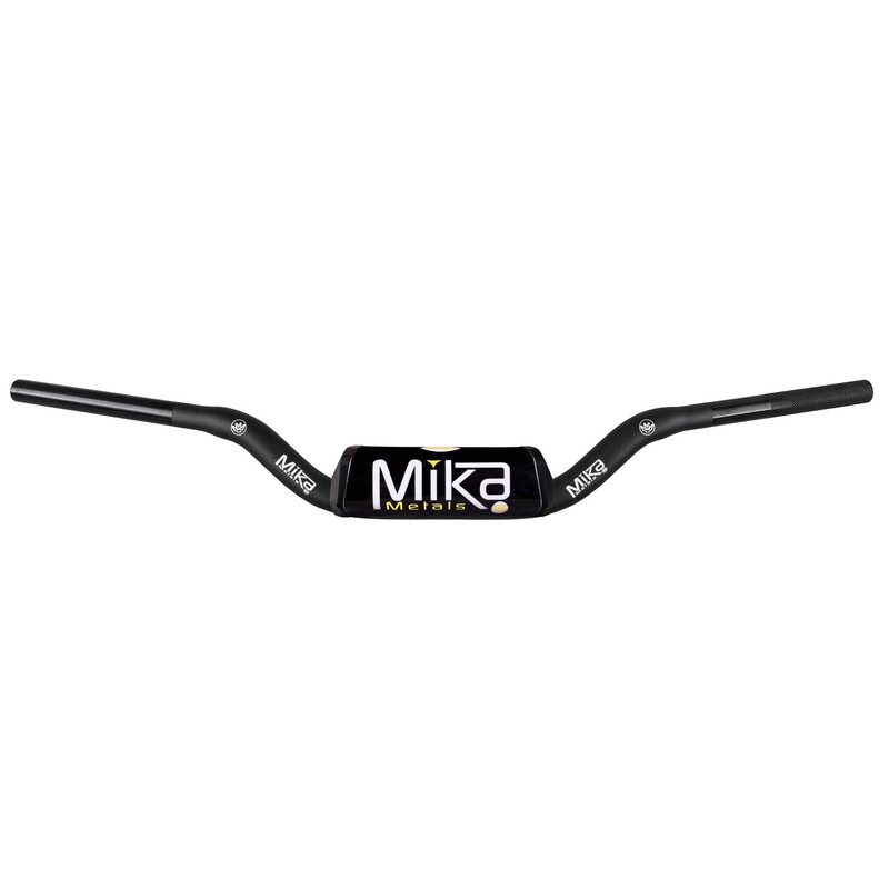 MIKA METALS RAW SERIES HANDLEBAR CR LOW BEND BLACK 1-1/8" MK-RA-CL-BLACK