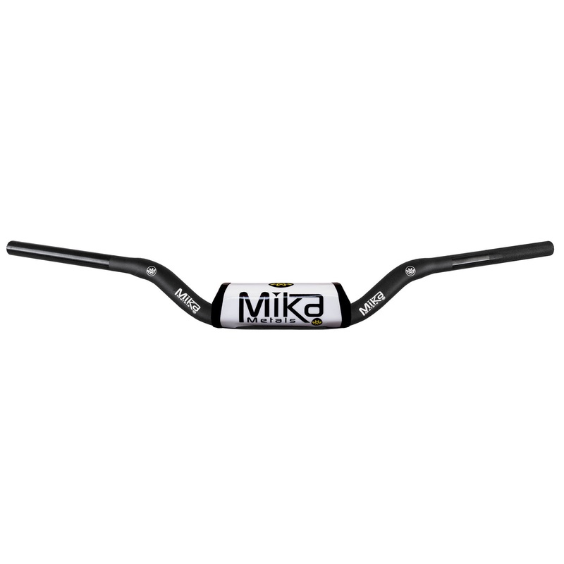 MIKA METALS RAW SERIES HANDLEBAR YZ/REED BEND WHITE 1-1/8" MK-RA-YZ-WHITE