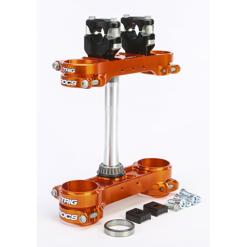 XTRIG ROCS CLAMP SET 20MM KTM ORANGE 501340501101