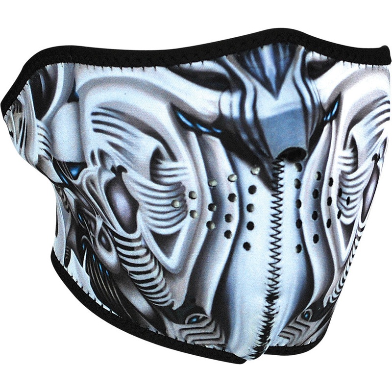 ZAN HALF FACE MASK BIOMECH WNFM074H