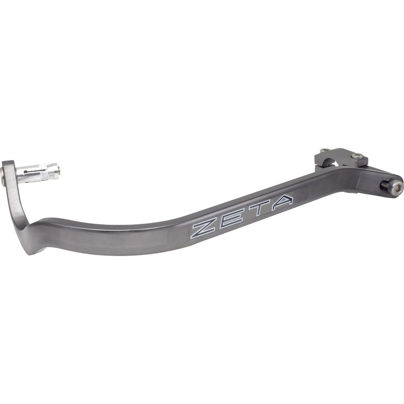 ZETA ARMOR HANDGUARDS BEND TITANIUM 7/8" ZE72-0003