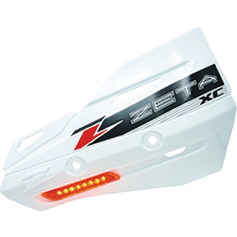 ZETA XC PROTECTOR HANDGUARD SHIELDS WHITE ZE72-3110
