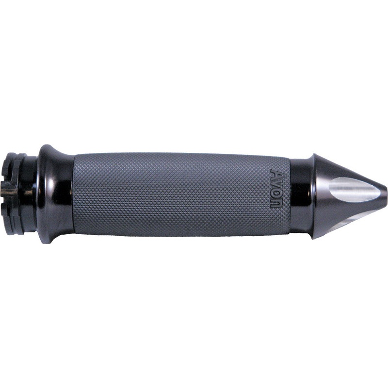 AVON CUSTOM CONTOUR GRIPS SPIKE HEATED F-B-W THROTTLE BLACK CC-86-AN-S-F-HT