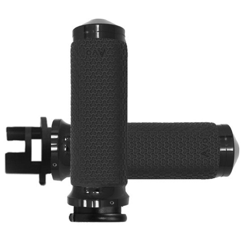 AVON MEMORY FOAM GRIPS FOR INDIAN BLACK MT-IN-MF-63A-AN