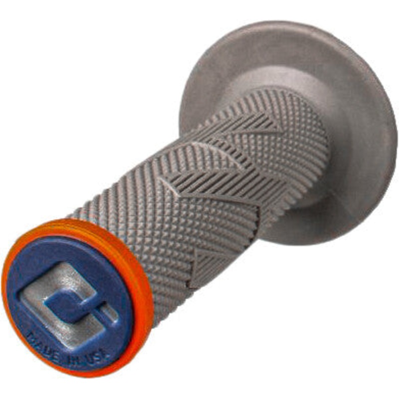 ODI EMIG PROV2 LOCK-ON GRIP GREY/ORANGE H36EPGO