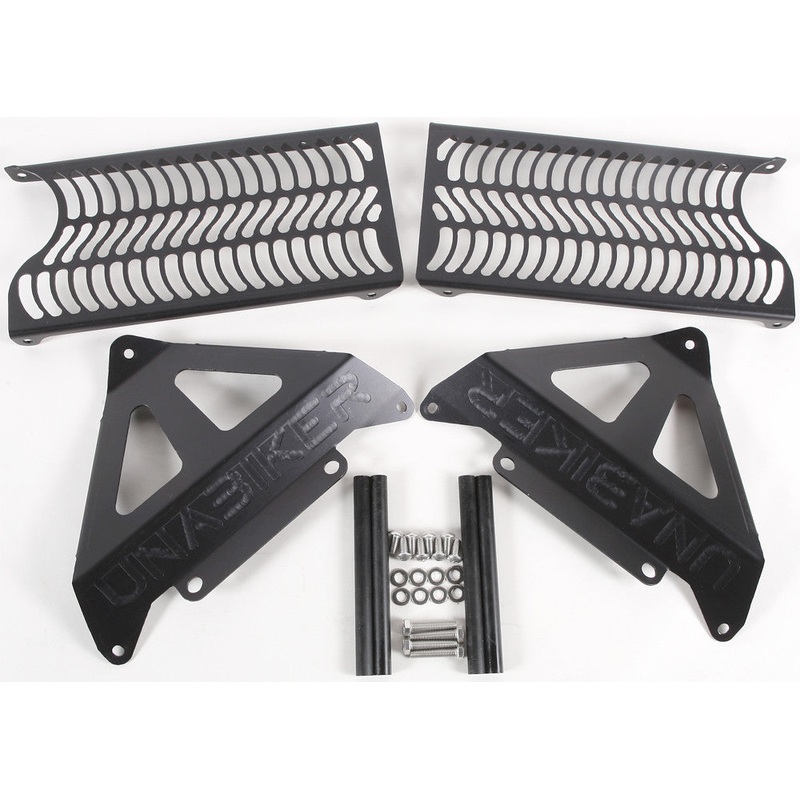 UNABIKER RADIATOR GUARD (BLACK) HF250R-K