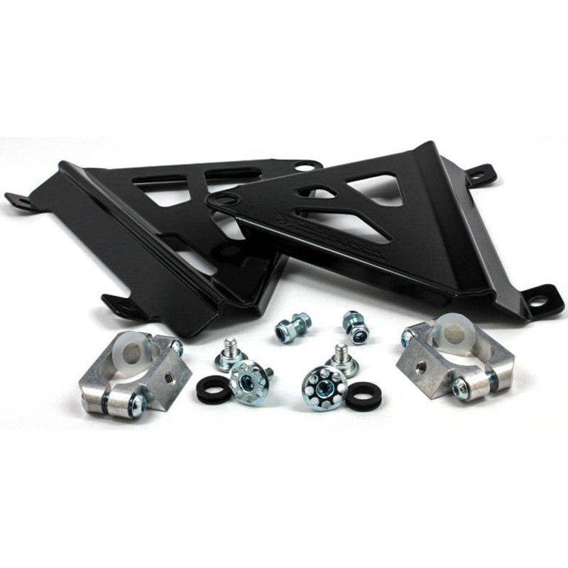 WORKS RADIATOR BRACE CRF250 BLACK 18-B777