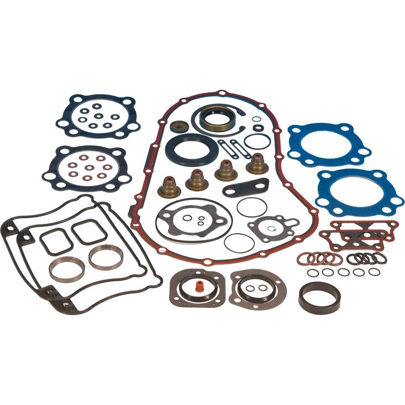 JAMES GASKETS GASKET MOTOR KIT SPORTSTER W/METAL BASE GASKETS 17047-04-X