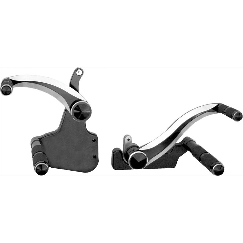 ACCUTRONIX TOURING FORWARD CONTROLS 97-08 BLACK FC205-SIN