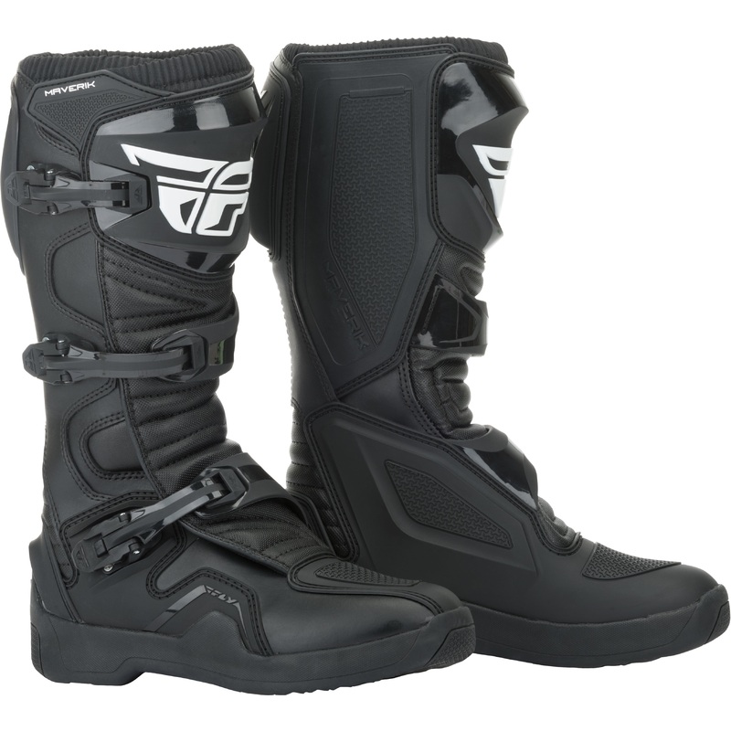 FLY RACING MAVERIK BOOTS BLACK SZ 11 364-67111