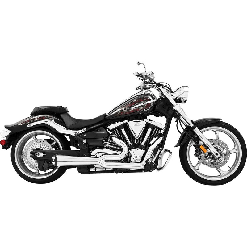 FREEDOM EXHAUST 2 INTO 1 BLACK VTX1800C/F/R/N MH00014