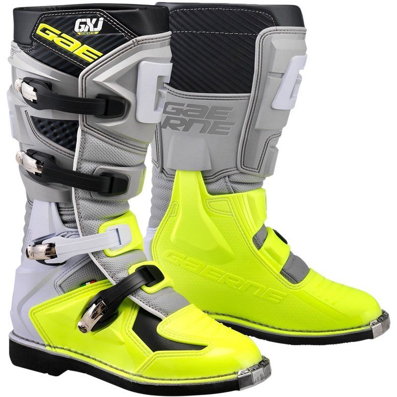 GAERNE GX-J BOOTS GREY/YELLOW FLUO SZ 05 2169-009-05