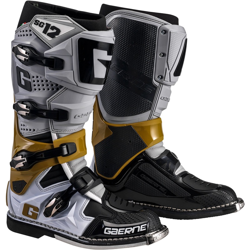 GAERNE SG-12 BOOTS GREY/MAGNESIUM/ WHITE SZ 13 2174-080-13