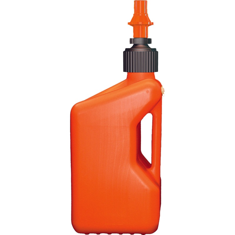 TUFF JUG UTILITY CONTAINER ORANGE W/ ORANGE CAP 5GAL OURO