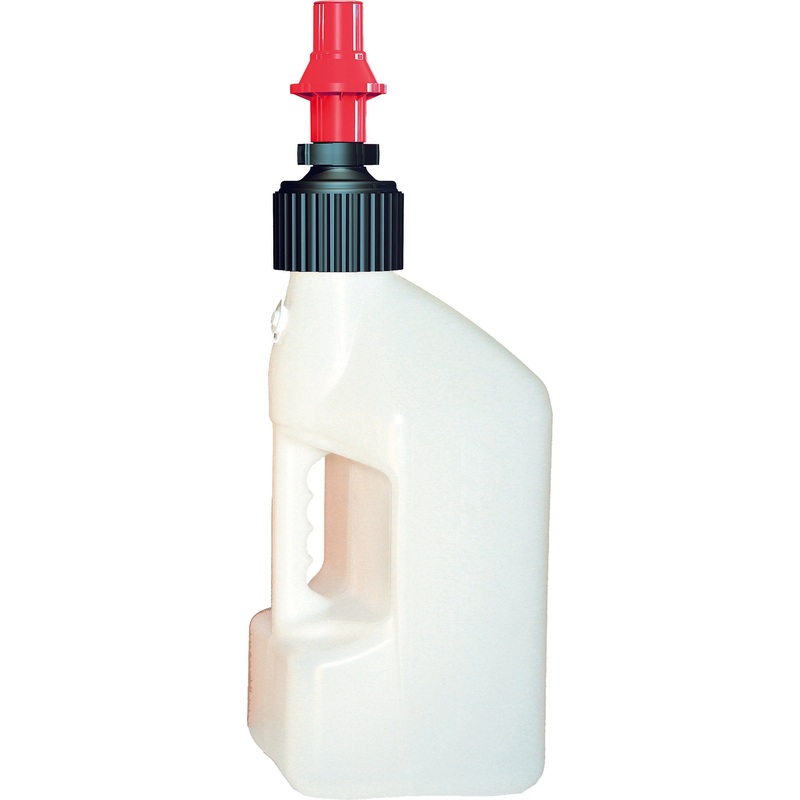 TUFF JUG UTILITY CONTAINER WHITE W/RED CAP 2.7GAL WURR10