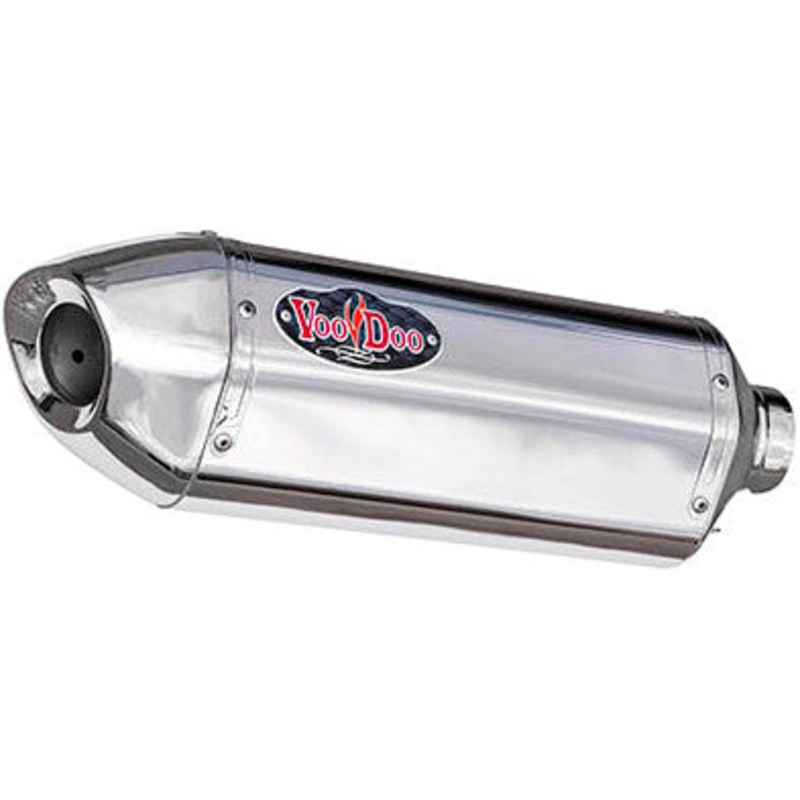 VOODOO PERFORMANCE SLIP-ON CAN-AM POLISHED SINGLE SPYDER VPESPYK8P