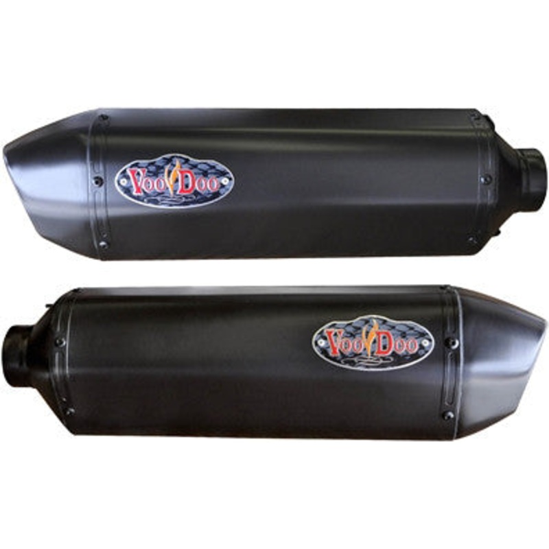 VOODOO PERFORMANCE SLIP-ON SUZ BLACK HAYABUSA VPEBUSAK8B