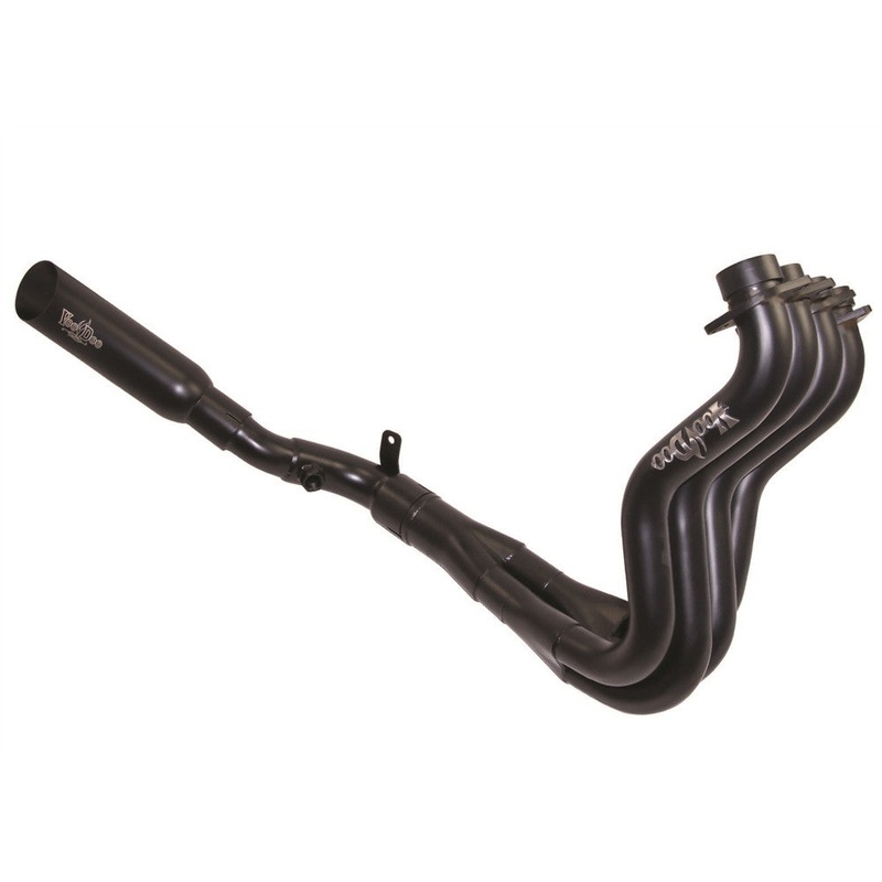 VOODOO SHORTY EXHAUST FULL SYSTEM 4-INTO-1 BLACK VEFSGSXR1K9B