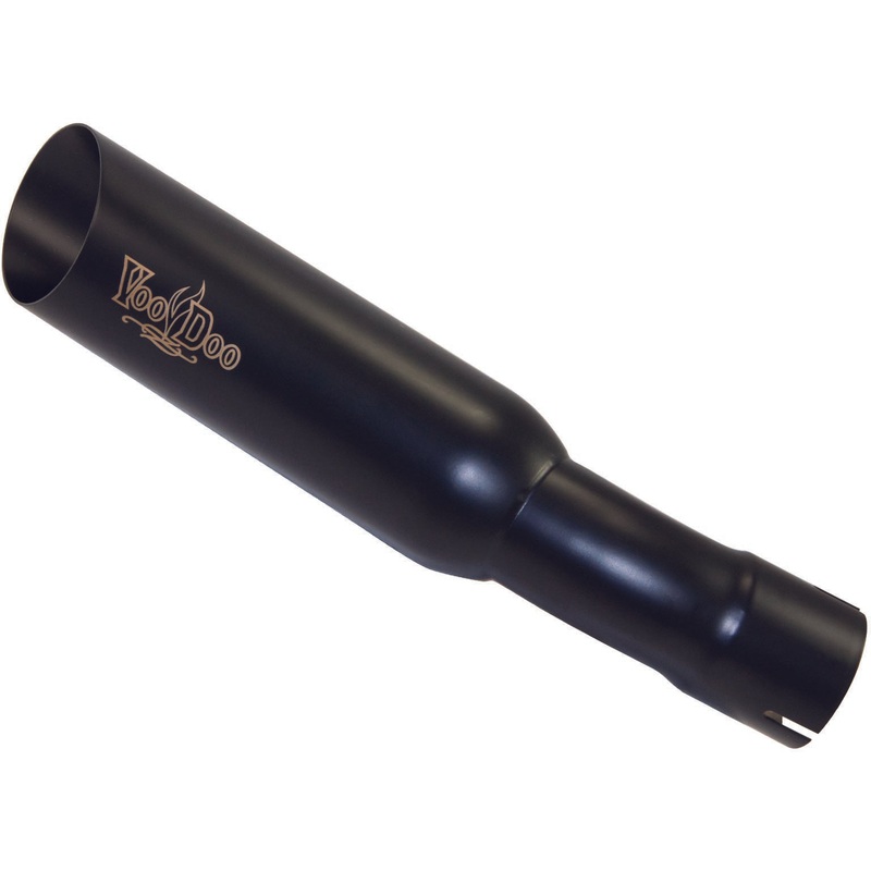 VOODOO SHORTY EXHAUST SINGLE BLACK VEZX10L6B