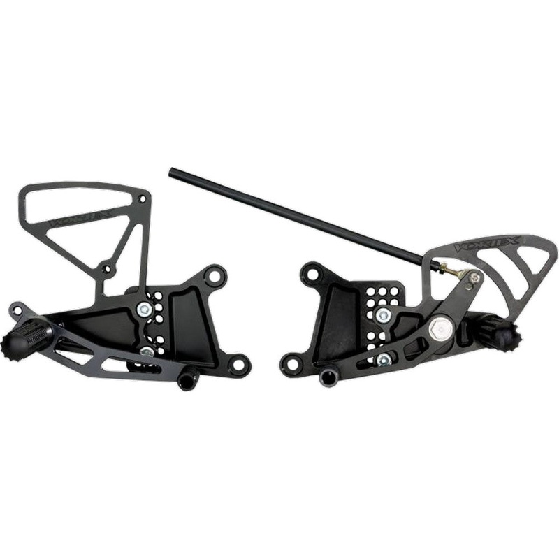 VORTEX REAR SET BLACK RS603K