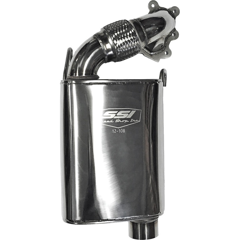 BDX STAINLESS MUFFLER AC/YAM 12-108