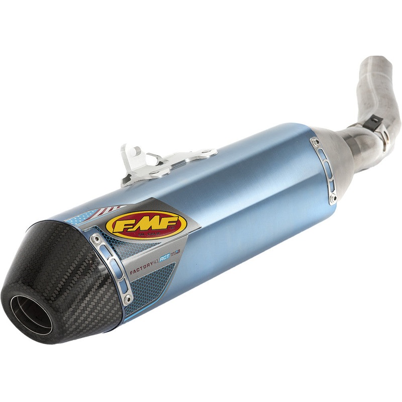 FMF FACTORY 4.1 ANOD TI SLIP- ON MUFFLER/R.CAR CAP KX450F'12 42286