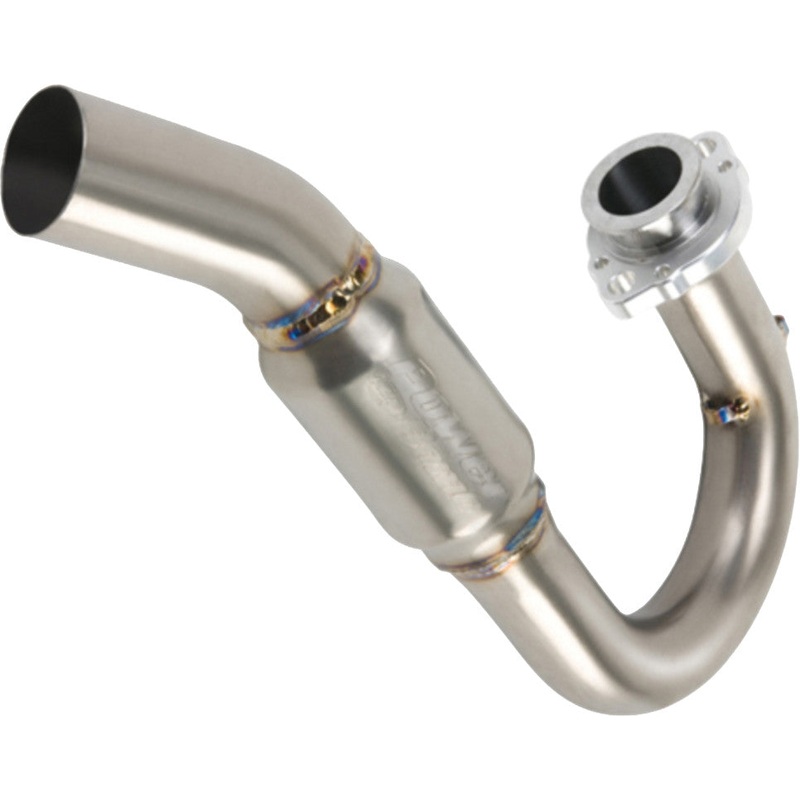 FMF Racing Honda XR400 1996-04 Powerbomb Head Pipe Header Stainless Steel 040018