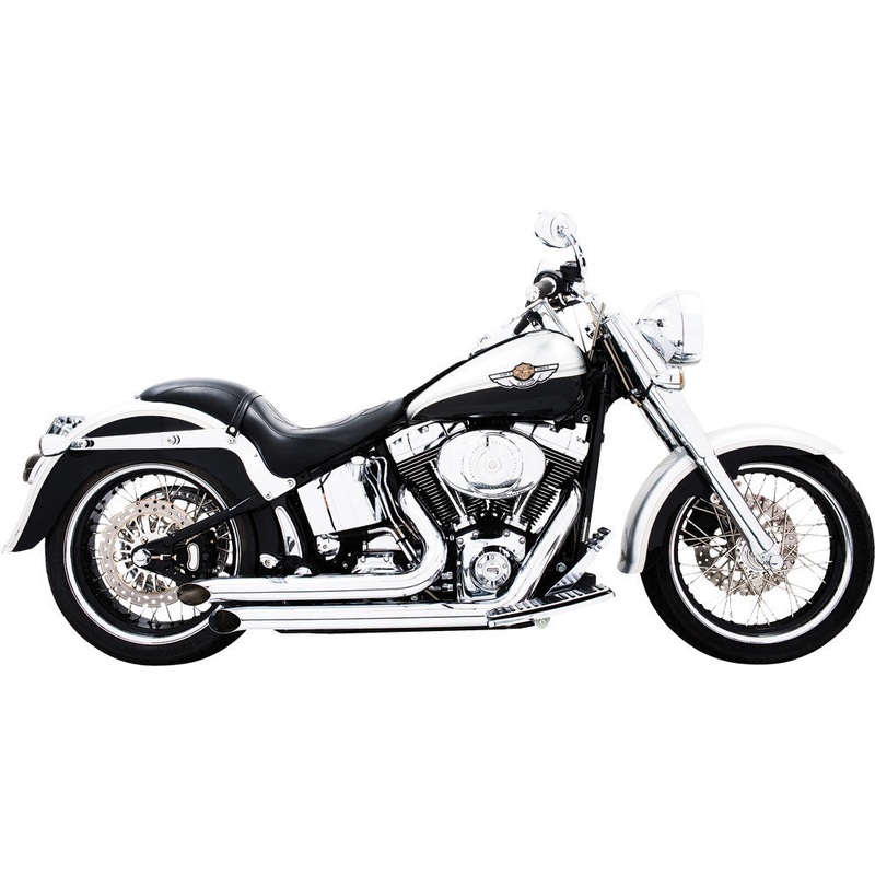 FREEDOM DECLARATION TURN-OUTS CHROME M8 SOFTAIL HD00739