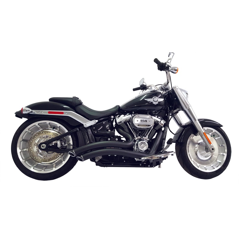 FREEDOM SHARP CURVE RADIUS BLACK W/BLACK TIPS M8 SOFTAIL HD00703